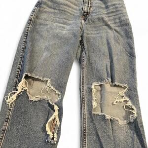 Hollister Co. Distressed Denim Jeans Size 26